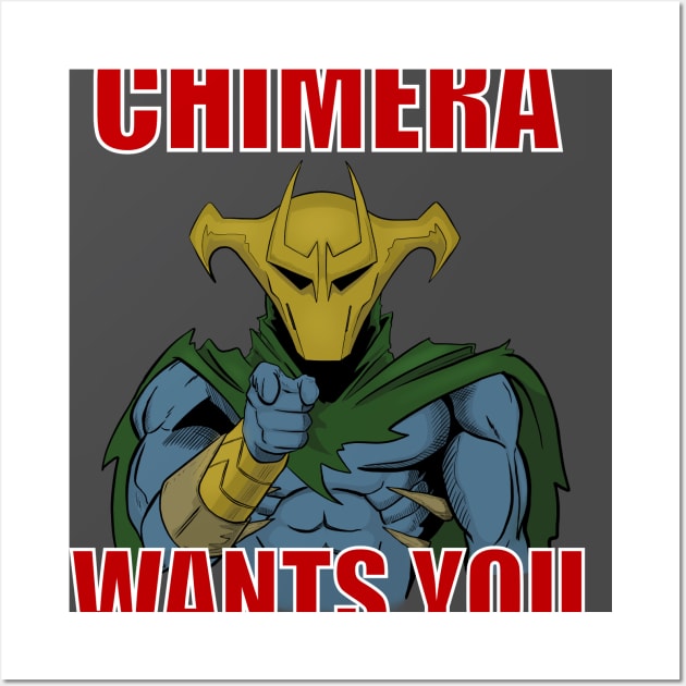 Chimera wants YOU Wall Art by RBrady88